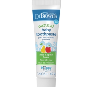 dr. brown’s natural baby toothpaste