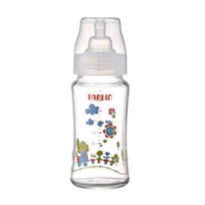 farlin bottle glass wide neck 240cc (abb-b001-24)