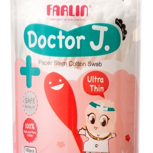 farlin cotton buds ultra thin paper 190's bcb - 006