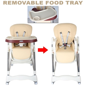multi-function folding portable dining high feeding chair (adjustable)