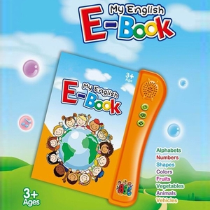 english learning touch reading sound book kids e book