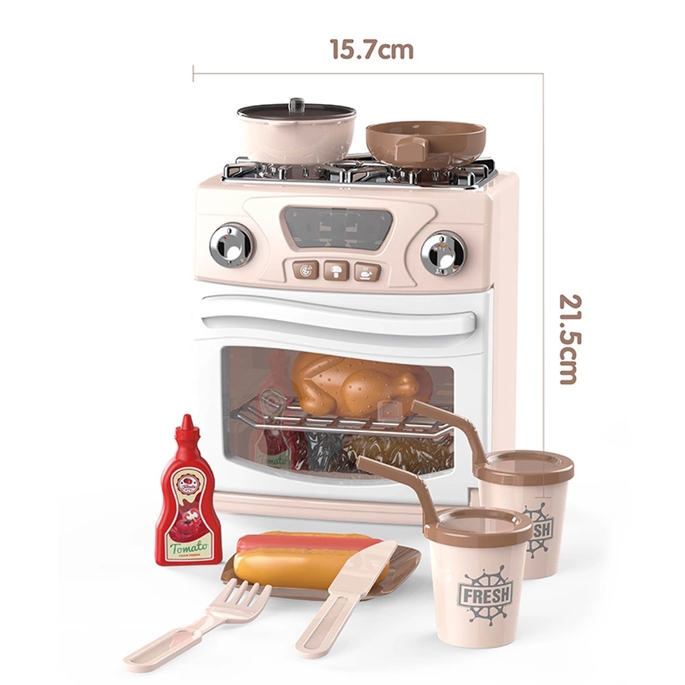 Gourmet play kitchen sales set