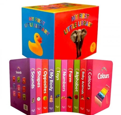 My First Little Library Board Book (10 Books)